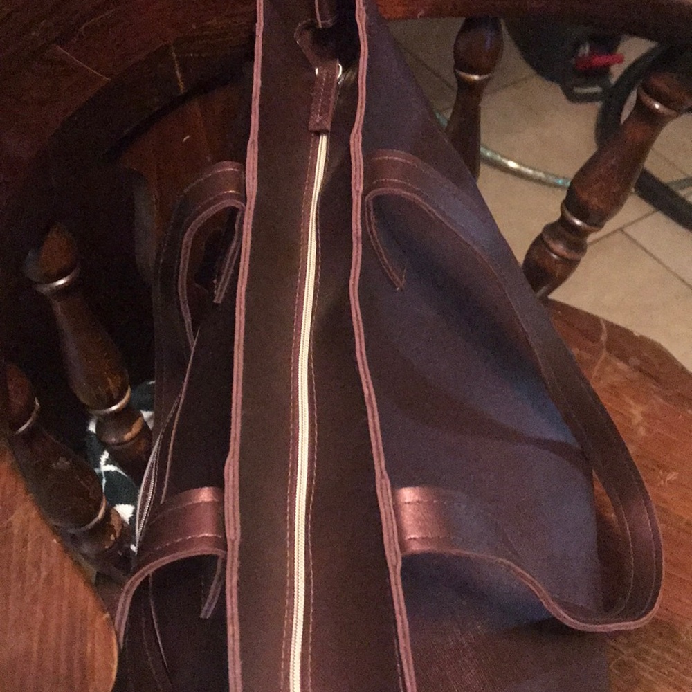 Rusty color tote - Picture 4 of 4